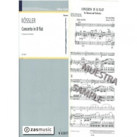 Rössler (Rosetti): Concerto in B flat for Bassoon and Orchestra