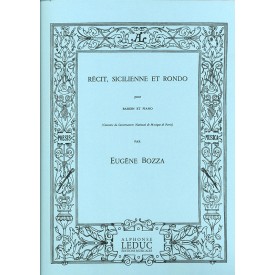 Bozza: Récit, sicilienne et rondo para fagot y piano