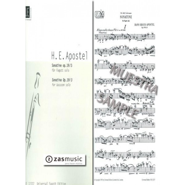 Apostel: Sonatine op. 193