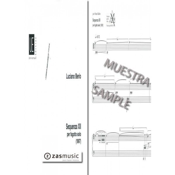Berio: Sequenza XII per fagotto solo (1997)
