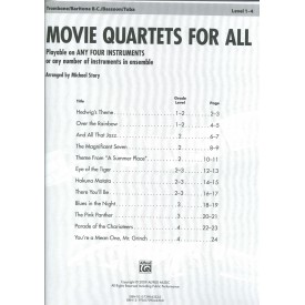 Movie Quartets For All