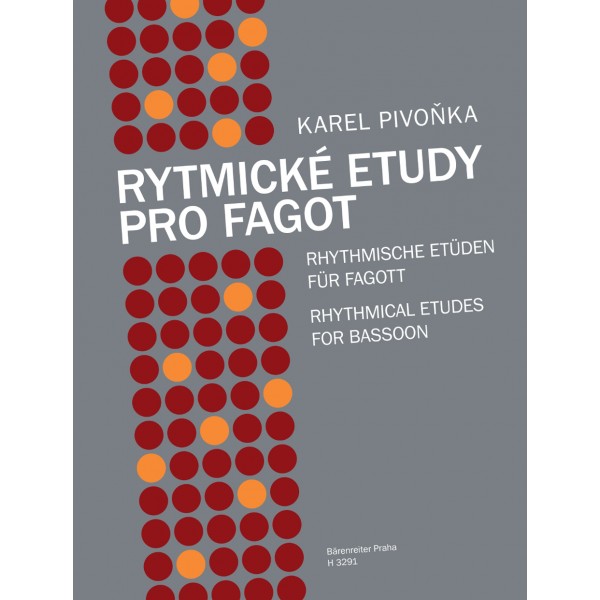 Pivonka: Rhytmical etudes for bassoon