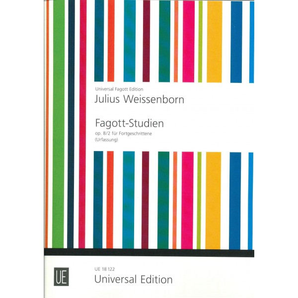 Weissenborn: Bassoon Studies op. 8 v. 2 for Advanced Pupils