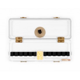 Higro-estuche para 10 cañas de fagot