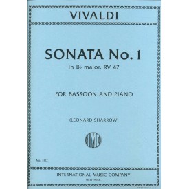 Vivaldi: Sonata n1 in B b major, RV 47 for bassoon and piano