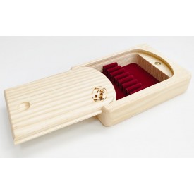 Estuche de madera para 8 cañas de oboe