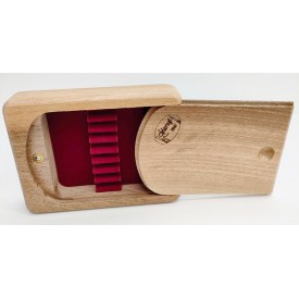 Estuche de madera para 8 cañas de oboe