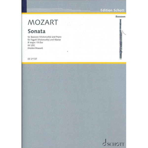 Mozart: Sonata Bb major KV 292