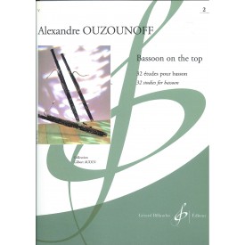 Ouzounoff, Alexandre: Bassoon on the top 32 études pour basson Vol. 2