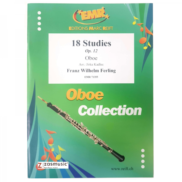 Ferling: 18 estudios para oboe op. 12