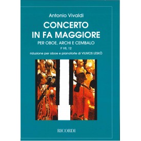 Concerto per oboe in fa maggiore RV 457 - F.VII/12