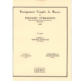 Oubradous: Gammes et Exercices journaliers 1re Parte