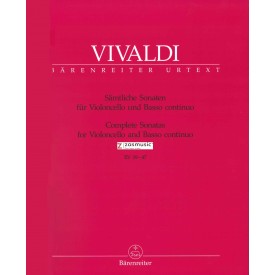 Complete Sonatas Cello Vivaldi