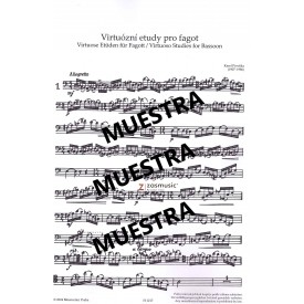 Pivonka, Karel: Virtuose Etüden für Fagott