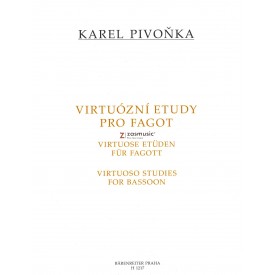 Pivonka, Karel: Virtuose Etüden für Fagott
