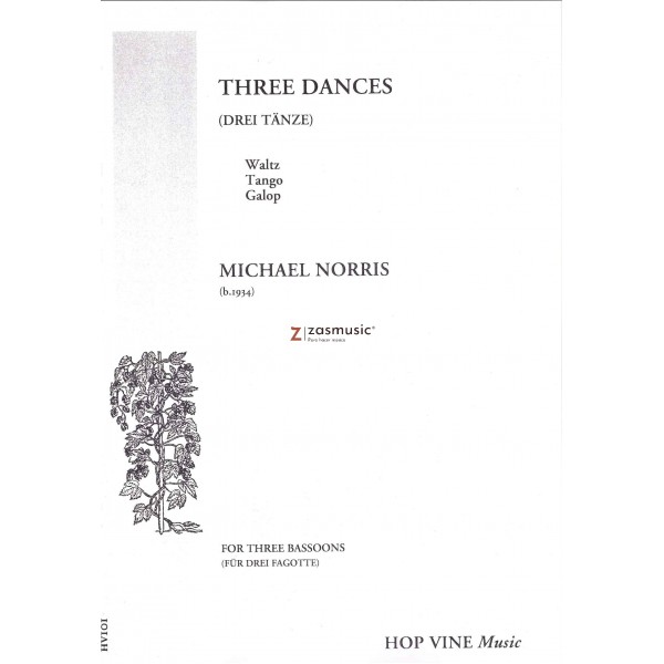 Norris: Three dances for three bassoons