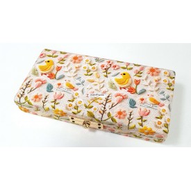 Estuche madera forrado 40 cañas oboe