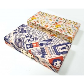 Estuche madera forrado 20 cañas fagot