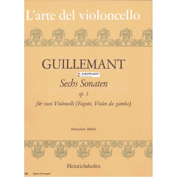 Six Sonatas for two bassoons or two violoncellos