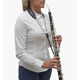 Collar Corno inglés BG con enganche de cuero