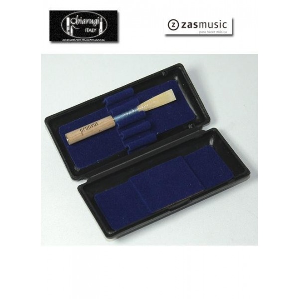 Estuche de plástico para 4 cañas de oboe