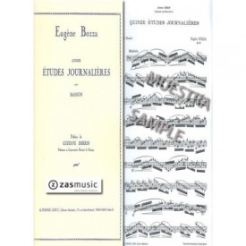 Bozza: Quinze études journalières para fagot Op. 64