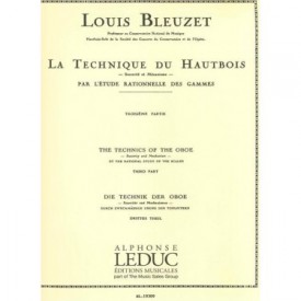 Bleuzet,  La techique du hautbois vol 3