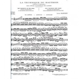 Bleuzet,  La techique du hautbois vol 3