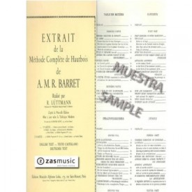 Lüttmann: Extrait de la méthode complète Vol.2 de A.M.R. Barret