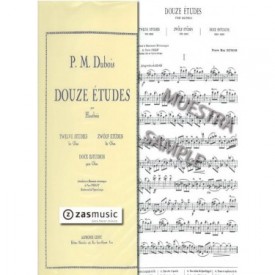 Dubois: Doce estudios para oboe