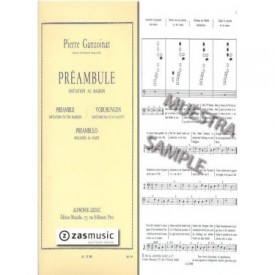 Ganzoinat: Preámbulo, iniciación al Fagot