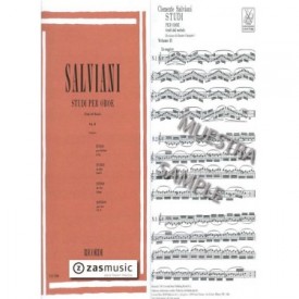 Salviani, Clemente: Studi per oboe vol. II.
