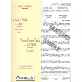 Andraud, Albert, Premier cahier d´études pour hautbois ou cor anglais