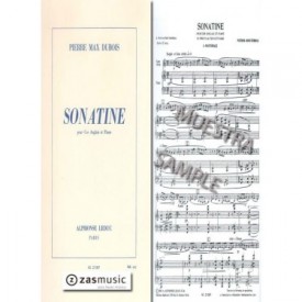 Dubois: Sonatine pour Cor Anglais et piano.