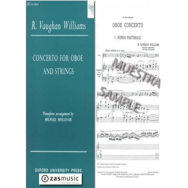 Vaughan: Concerto for oboe and strings