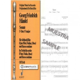 Handel: Sonate F major opus 1 n 11