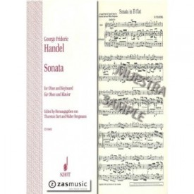 Handel: Sonata for oboe and keyboard in B flat