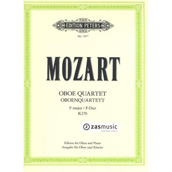 Mozart: Oboe Quartet K370