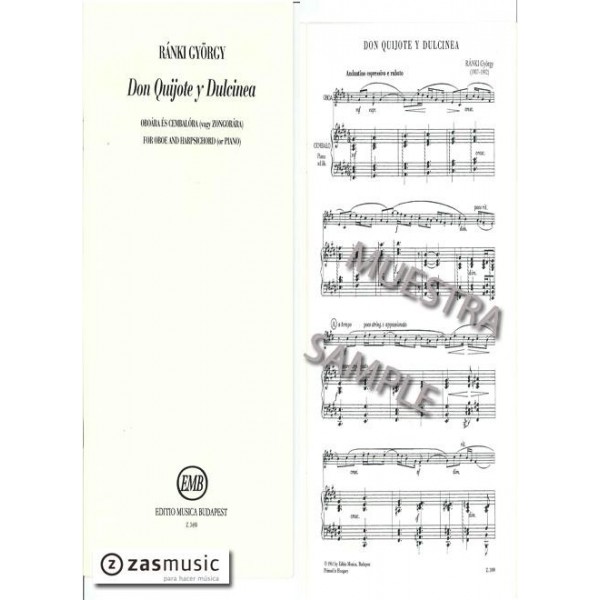 Ránki: Don Quijote y Dulcinea.