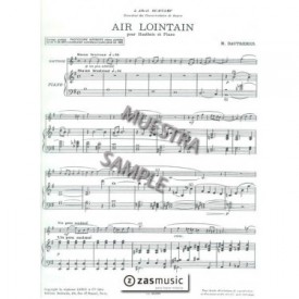 Dautremer, M.: Air lointain pour Hautbois et piano