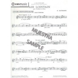 Dautremer, M.: Air lointain pour Hautbois et piano