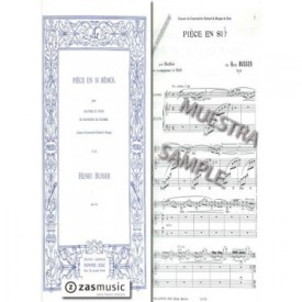 Busser, H.: Pièce en sib op. 22