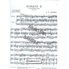Handel, Georg Frederic (1685-1759): Deux sonates pour hautbois et piano