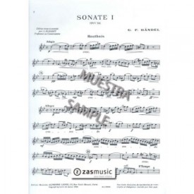 Handel, Georg Frederic (1685-1759): Deux sonates pour hautbois et piano