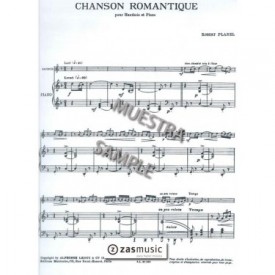 Planel, Robert: Chanson romantique pour Hautbois et Piano