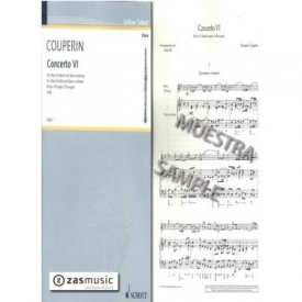 Couperin: Concerto VI for Oboe (Violin) and Basso continuo Bb major