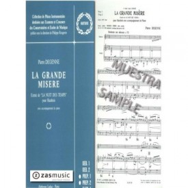 Degenne, Pierre: La Grande Misère. Extrait de La Nuit des Temps