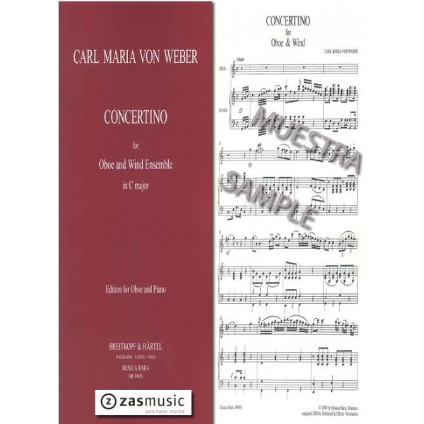 Weber: Concertino in C oboe