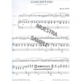 Bitsch: Concertino para fagot y piano