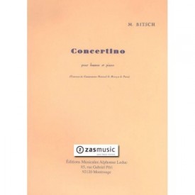 Bitsch: Concertino para fagot y piano